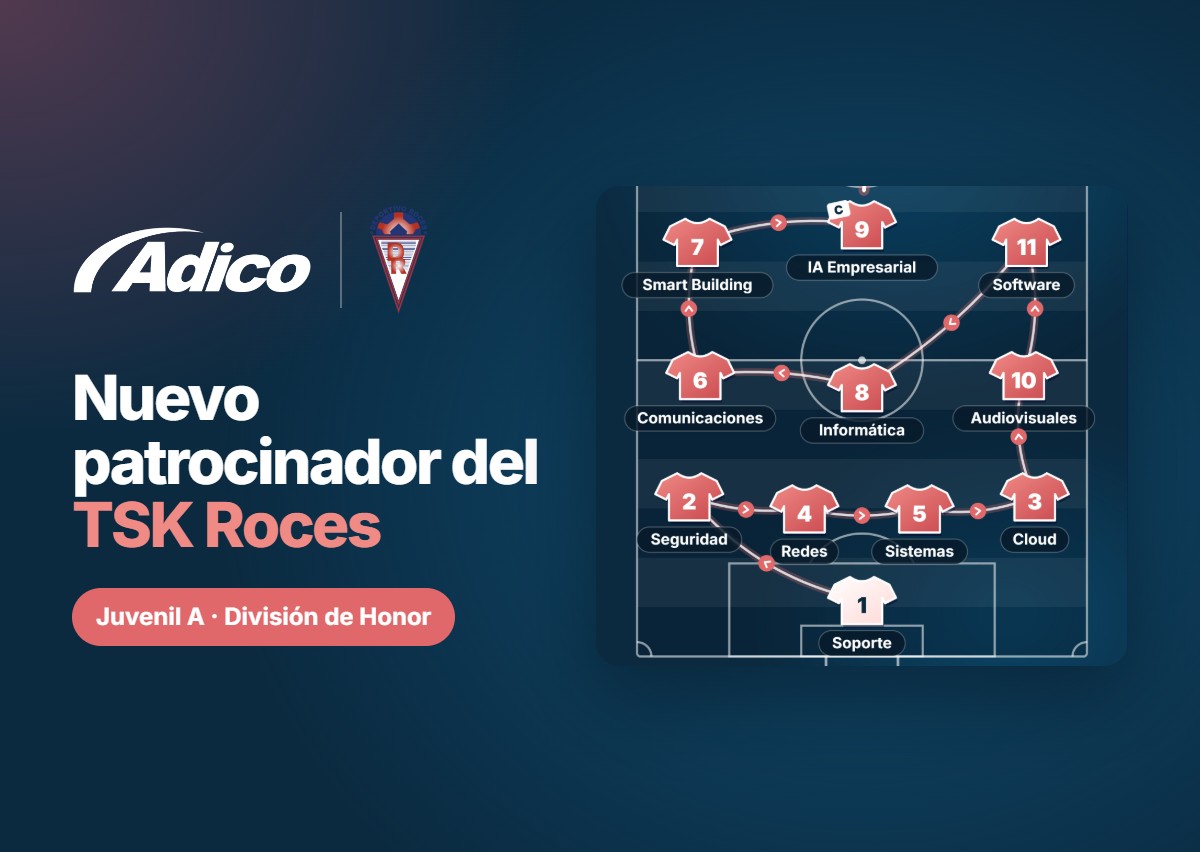 ADICO, nuevo patrocinador del TSK Roces: alineación con las 11 especialidades de ADICO